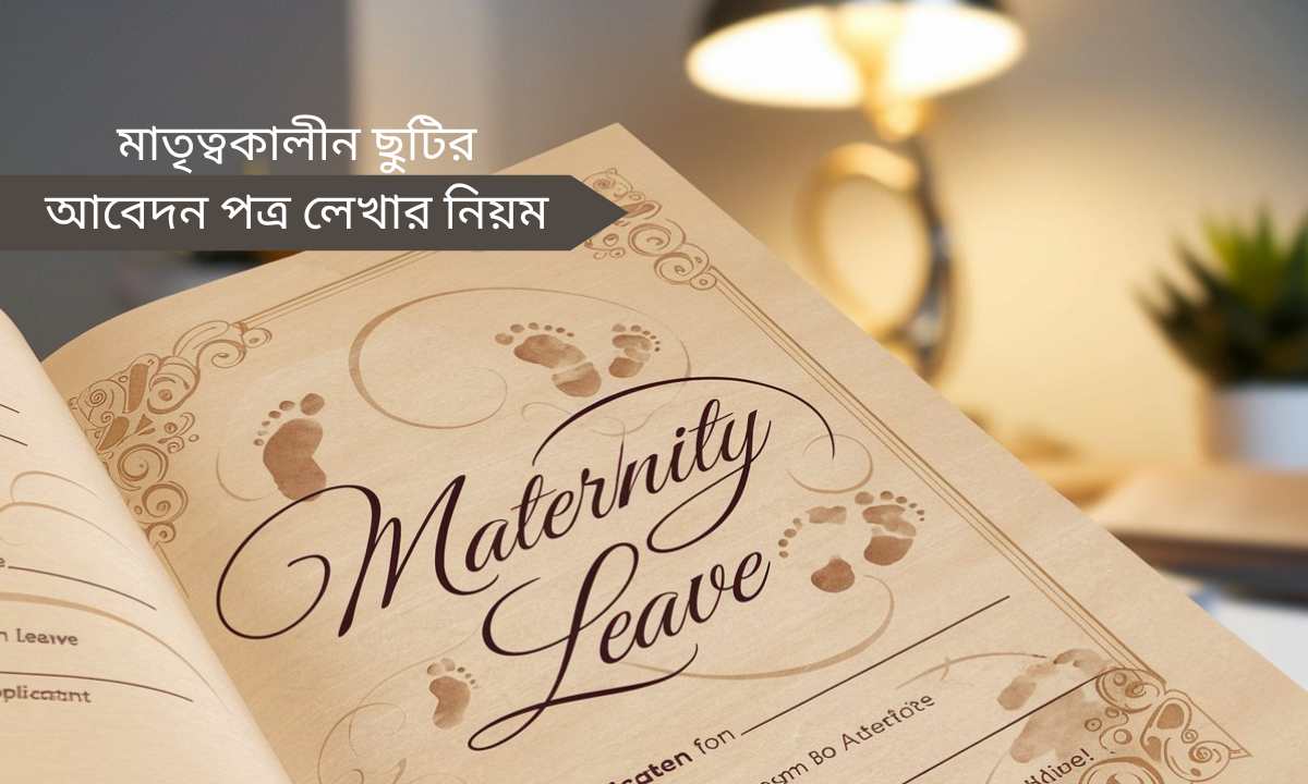 Maternity Writing মাতৃত্বকালীন ছুটির আবেদন পত্র লেখার নিয়ম (How To Write A Maternity ...