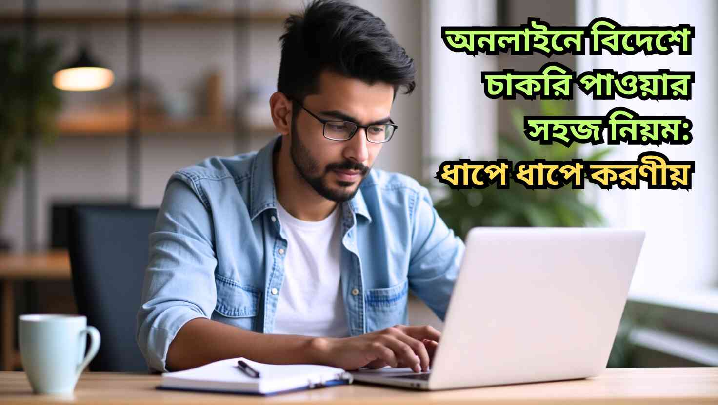 বিদেশে চাকরির জন্য অনলাইনে আবেদন করার ধাপ-বাই-ধাপ সহজ গাইড