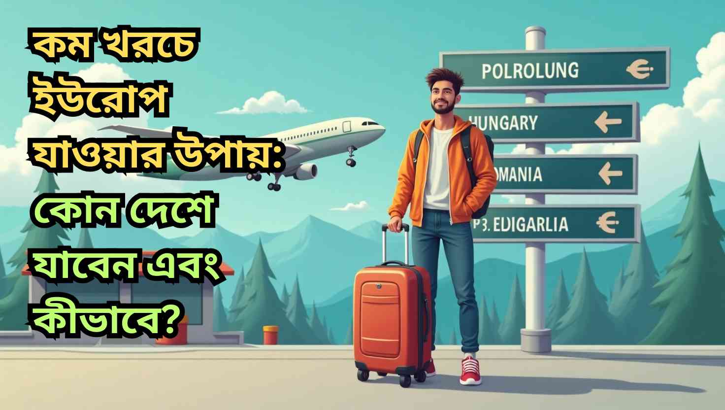 কম খরচে ইউরোপে যাওয়ার উপযুক্ত দেশ, ভিসা পরিকল্পনা ও জীবনযাপনের টিপস