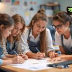 "ক্যারিয়ার গঠনে কর্মমুখী শিক্ষার গুরুত্ব—হাতে-কলমে প্রশিক্ষণ, কম্পিউটার দক্ষতা, দর্জির কাজ, হোটেল ব্যবস্থাপনা ও বাস্তবভিত্তিক শিক্ষার চিত্র।"