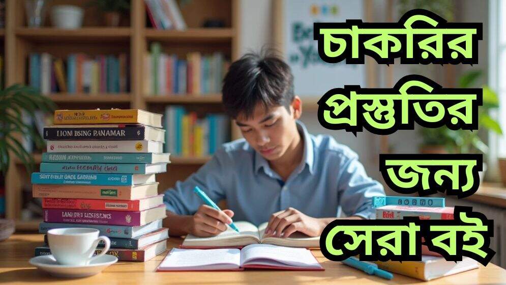 "চাকরির প্রস্তুতির জন্য সেরা বই – সরকারি, ব্যাংক, শিক্ষক ও BCS পরীক্ষার জন্য প্রয়োজনীয় বইয়ের তালিকা ও প্রস্তুতির দিকনির্দেশনা"