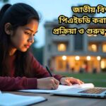 জাতীয় বিশ্ববিদ্যালয়ে পিএইচডি করার যোগ্যতা, আবেদন প্রক্রিয়া ও গবেষণার ধাপ সম্পর্কে বিস্তারিত ব্যাখ্যা।