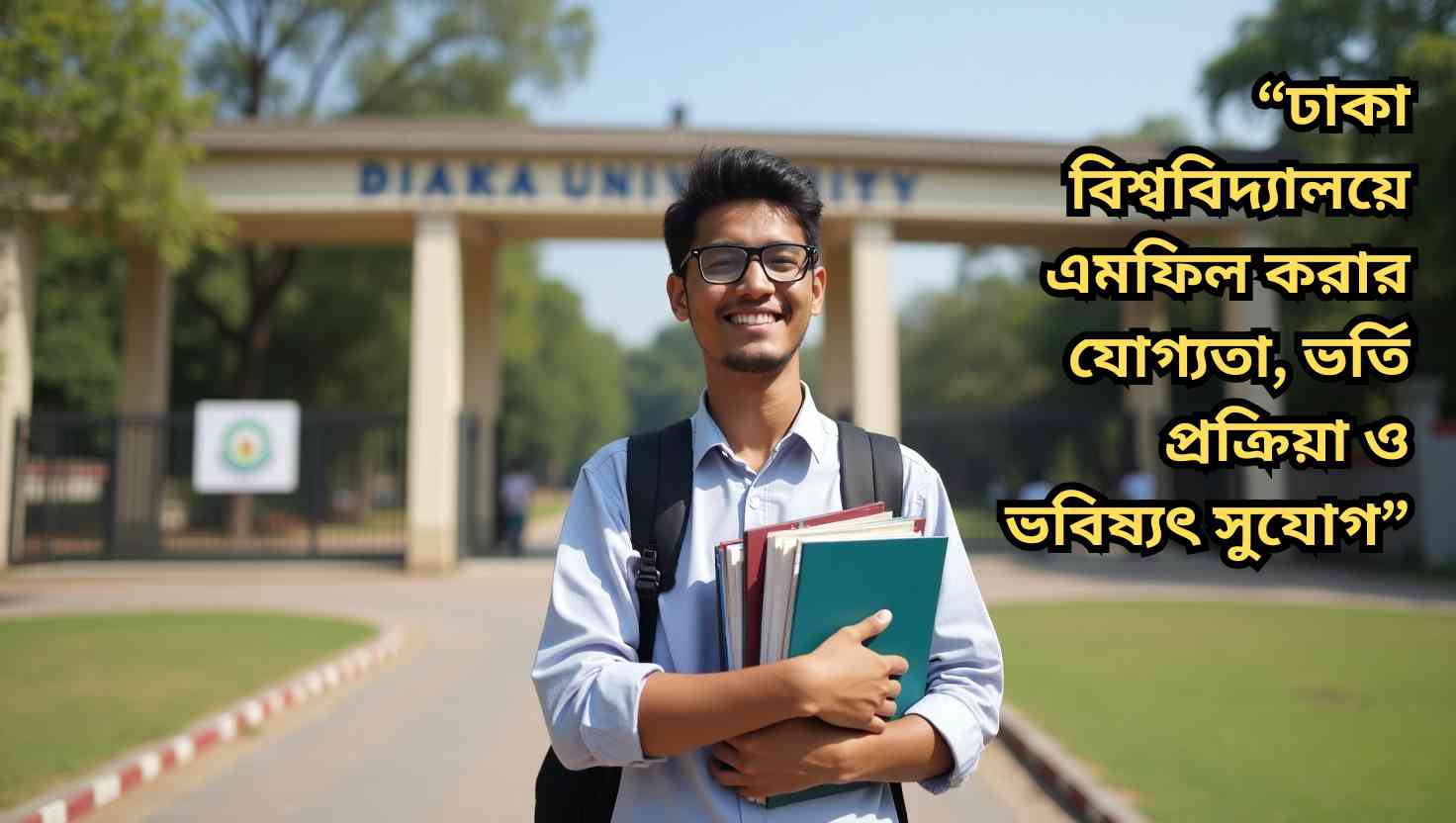 ঢাকা বিশ্ববিদ্যালয়ে এমফিল করার যোগ্যতা, ভর্তি প্রক্রিয়া এবং গবেষণার ধাপ সম্পর্কিত বাংলা তথ্য