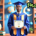 "পিএইচডি ডিগ্রি অর্জনের গুরুত্ব, ধাপ ও সুযোগ নিয়ে একটি শিক্ষামূলক চিত্র।"