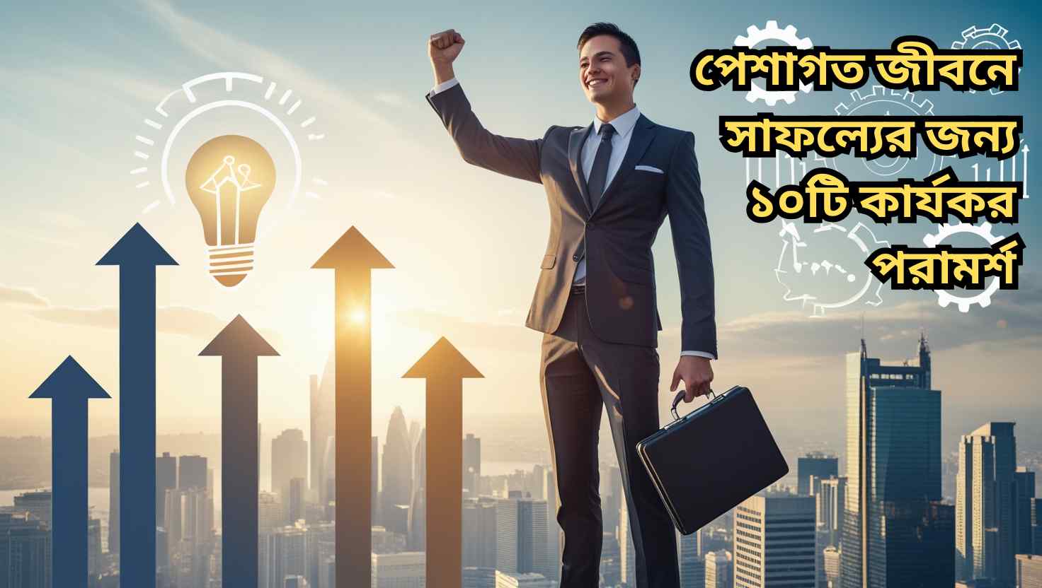 পেশাগত জীবনে সাফল্যের জন্য ১০টি কার্যকর পরামর্শ – যা আপনাকে আপনার ক্যারিয়ারে সফল হতে সাহায্য করবে, দক্ষতা, আত্মউন্নয়ন এবং পেশাগত আচরণে উন্নতির মাধ্যমে।