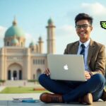 ফুল ফ্রি স্কলারশিপের মাধ্যমে বিদেশে বিনামূল্যে পড়াশোনা করছেন একজন শিক্ষার্থী।
