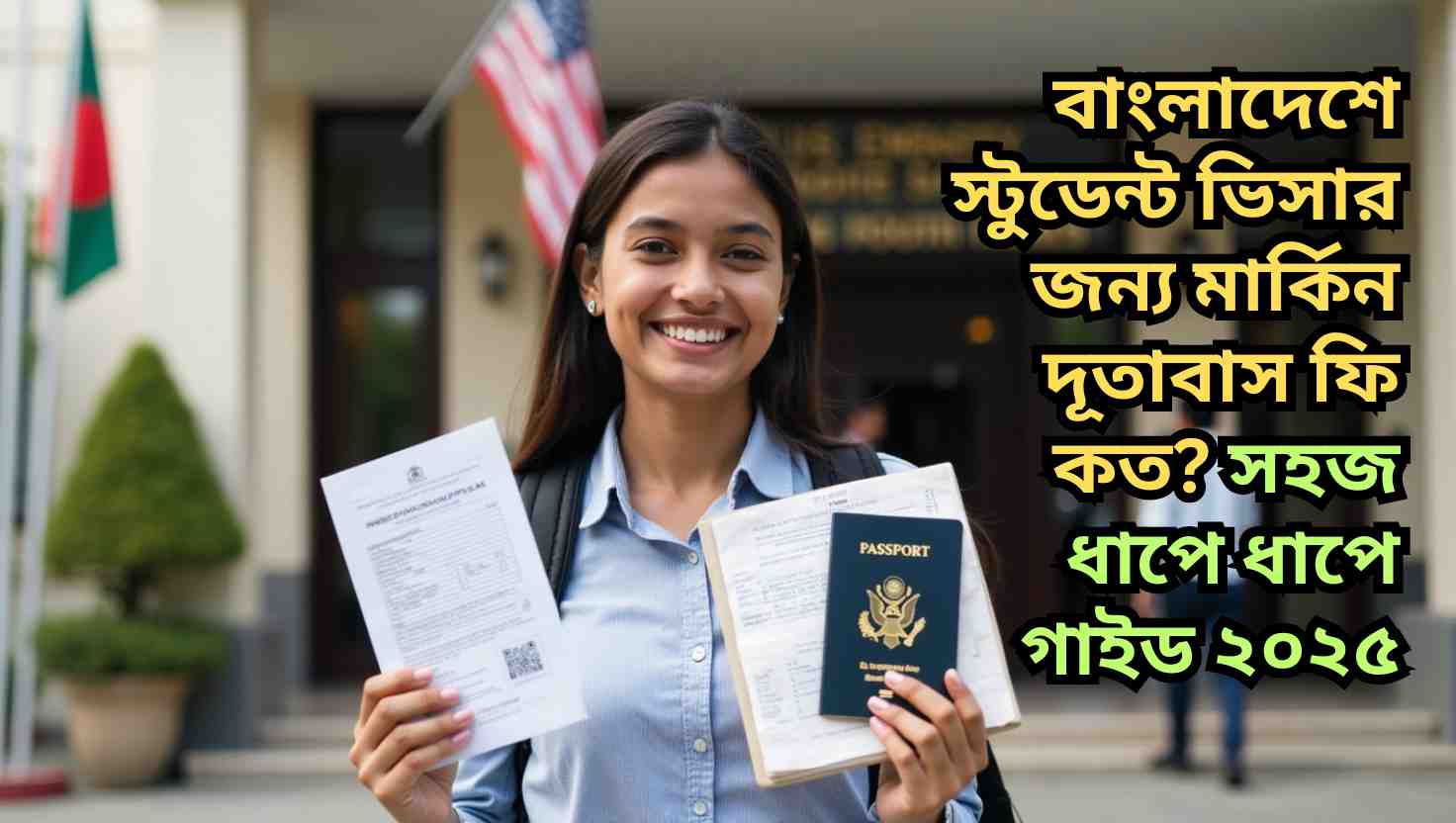 বাংলাদেশি শিক্ষার্থীদের জন্য মার্কিন স্টুডেন্ট ভিসার ফি ও আবেদন প্রক্রিয়ার চিত্র
