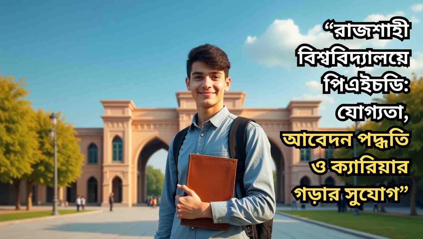 রাজশাহী বিশ্ববিদ্যালয়ে পিএইচডি করার যোগ্যতা, আবেদন প্রক্রিয়া ও ক্যারিয়ার গড়ার বিস্তারিত ব্যাখ্যা।