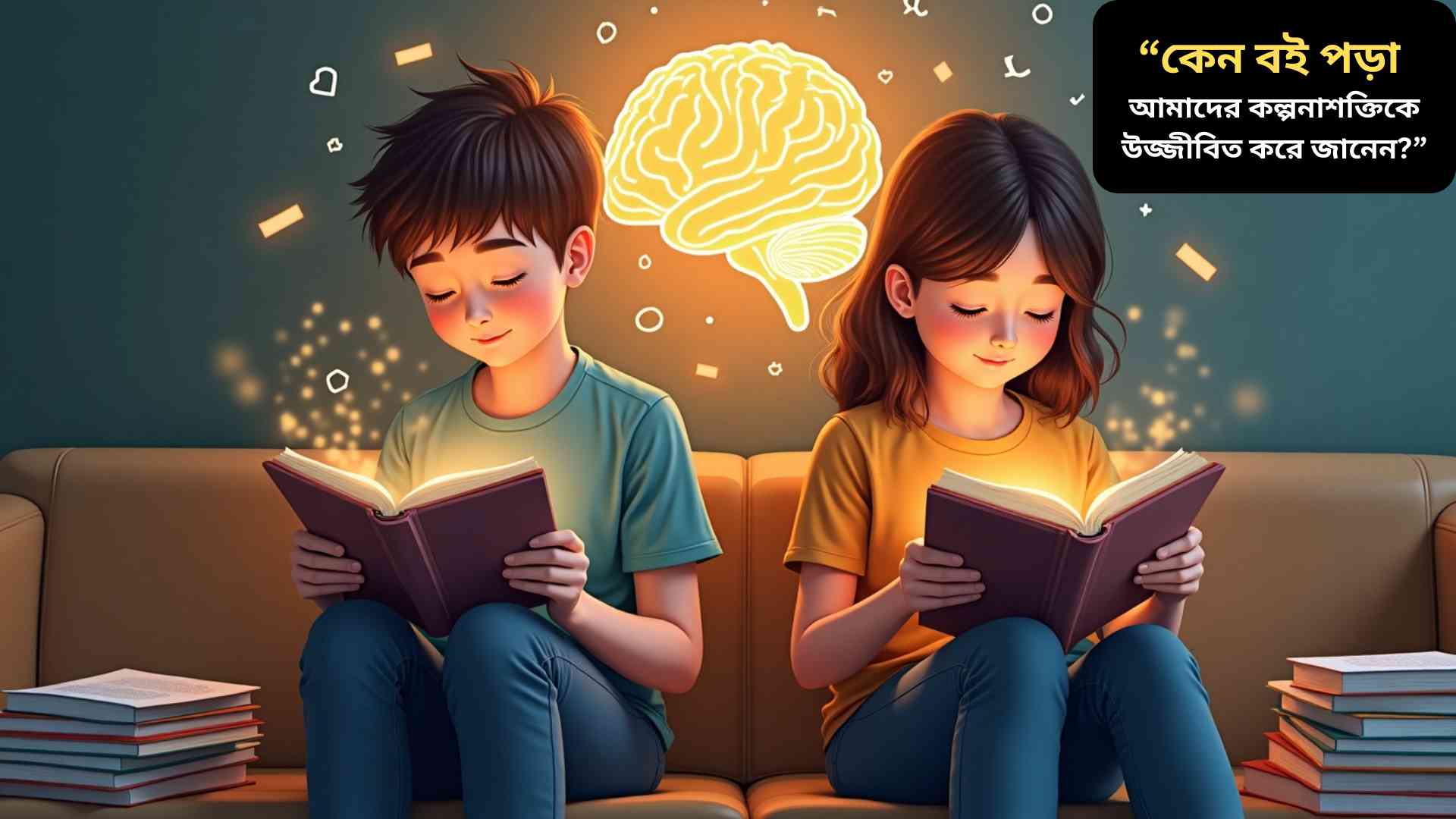 বই পড়া: সৃজনশীলতা বাড়ানোর সহজ ও মজার উপায়!