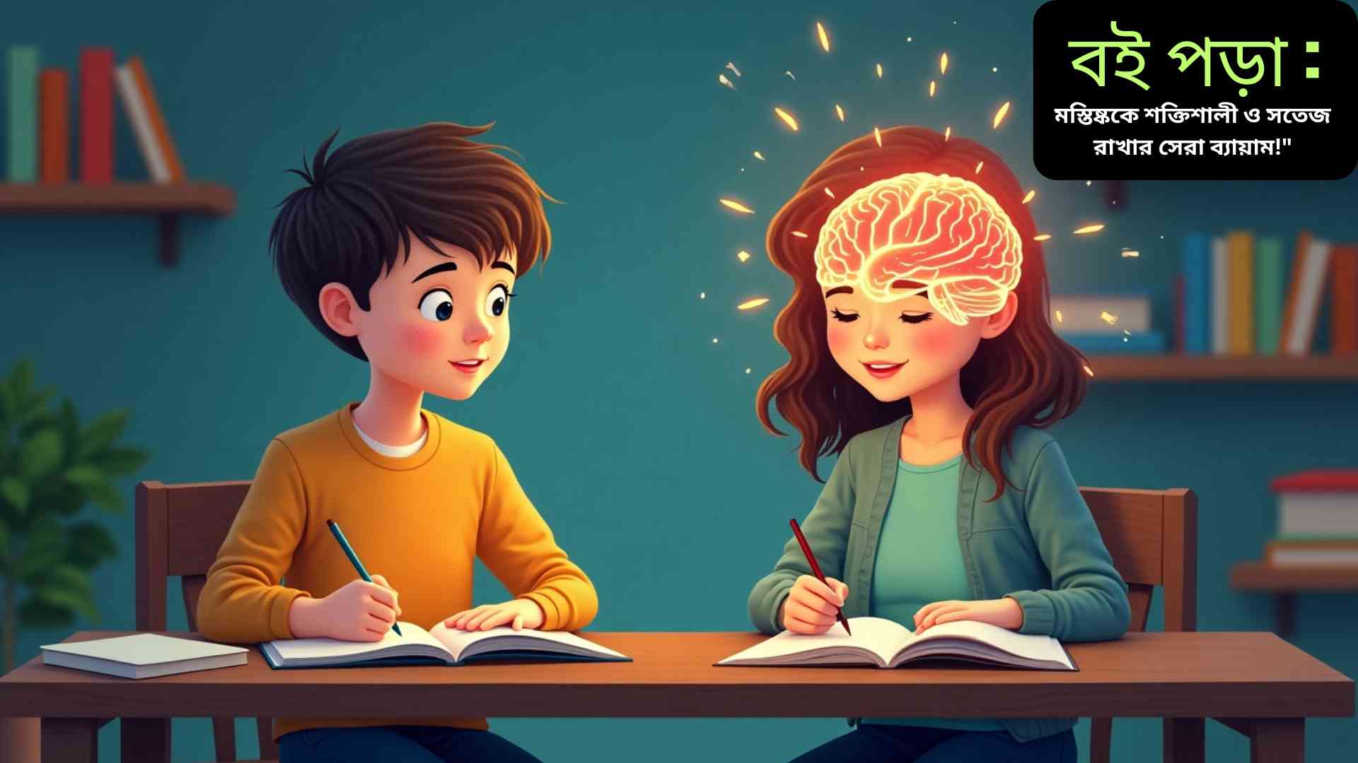 "মস্তিষ্কের ফিটনেস: কেন বই পড়া সেরা মানসিক ব্যায়াম?"