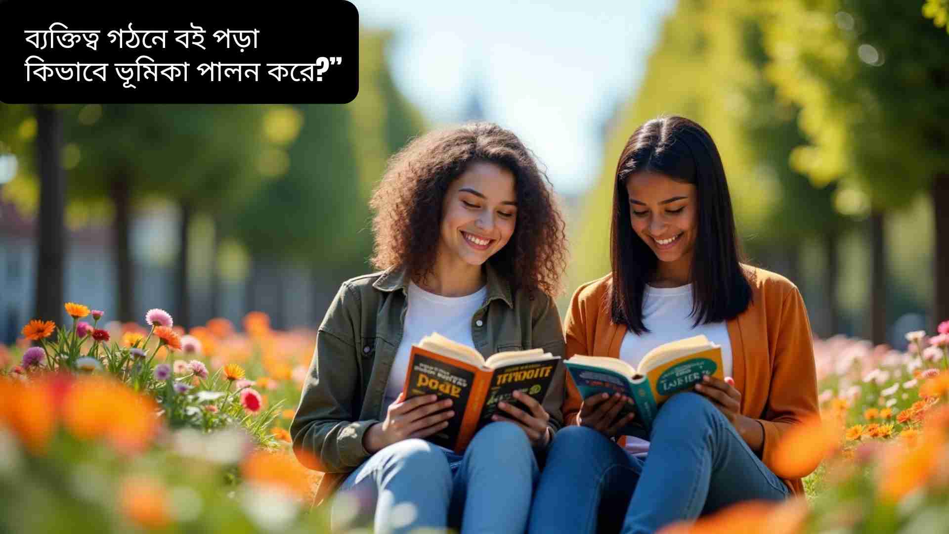 ব্যক্তিত্ব গঠনে বই পড়ার গুরুত্ব: বইয়ের মাধ্যমে নৈতিকতা, আত্মবিশ্বাস, সৃজনশীলতা এবং মানসিক শান্তি অর্জন করে ব্যক্তিত্ব গড়ে ওঠার প্রক্রিয়া।