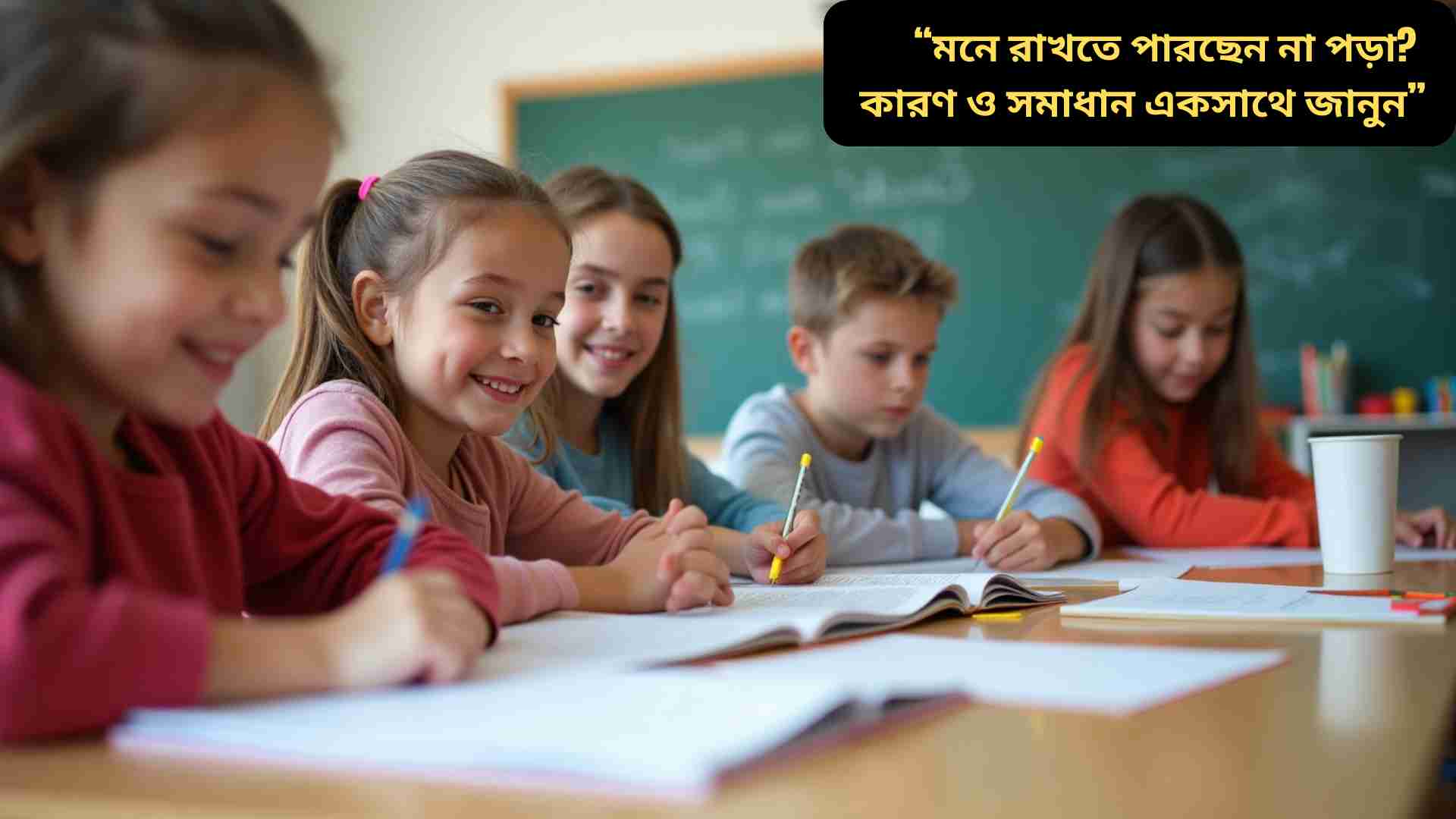 একটি কিশোর ছেলেকে বই হাতে গভীরভাবে পড়াশোনা করতে দেখা যাচ্ছে, চারপাশে শান্ত পরিবেশ, যার চোখ পড়াশোনায় মনোযোগী এবং মস্তিষ্ক সক্রিয় অবস্থায় রয়েছে।