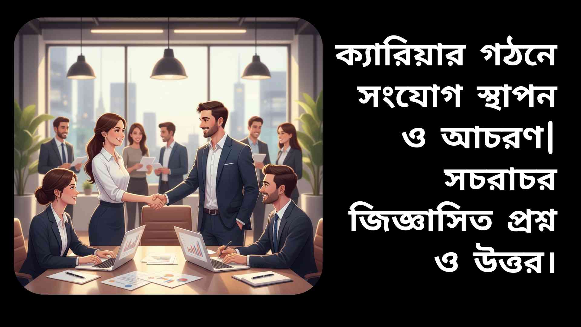 "ক্যারিয়ার নেটওয়ার্কিং ও পেশাদার আচরণ: টিপস ও প্রায়শই জিজ্ঞাসিত প্রশ্ন"