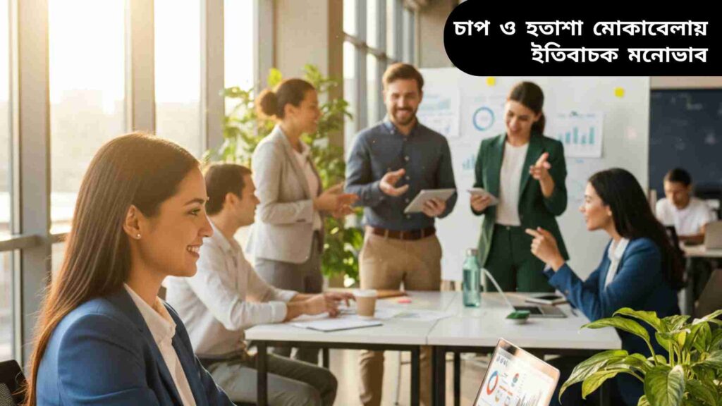 পজিটিভ মনোভাব ও চাপ মোকাবিলা করার ক্ষমতা উন্নত করলে কর্মক্ষেত্রে সফলতা অর্জন সহজ হয়।