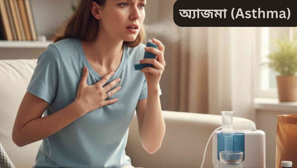 “ডাক্তার একটি ক্লিনিকে রোগীকে পরামর্শ দিচ্ছেন, যার পেছনে মেডিকেল চার্ট এবং সরঞ্জাম রয়েছে, যা সাধারণ রোগ ও তাদের চিকিৎসা নির্দেশ করছে।”