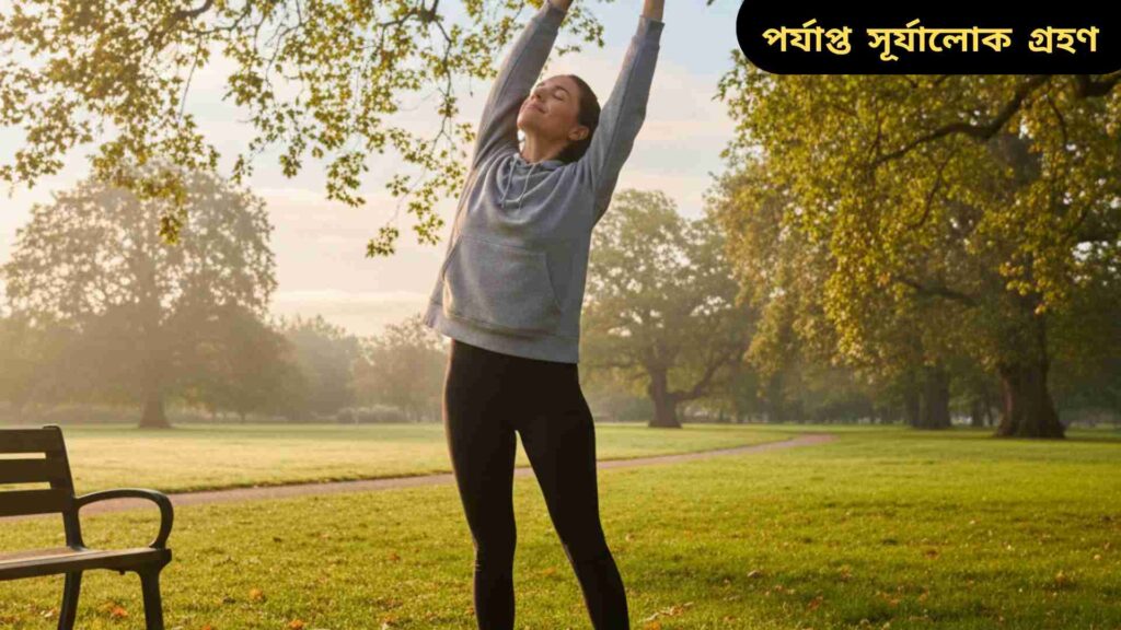 সকালবেলার রোদ প্রাকৃতিকভাবে মস্তিষ্কের কার্যক্ষমতা, স্মৃতিশক্তি এবং মেজাজ উন্নত করে।