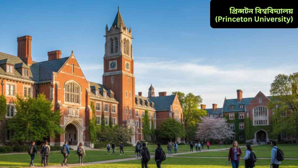 প্রিন্সটন বিশ্ববিদ্যালয়, যেখানে ঐতিহ্য, আধুনিকতা এবং শিক্ষার উৎকর্ষ একসাথে বিরাজ করছে।