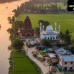 মানিকগঞ্জ জেলার বাস্তব দৃশ্য, পদ্মা নদী, ধানক্ষেত, শিবালয় মন্দির এবং স্থানীয় জীবন সহ।