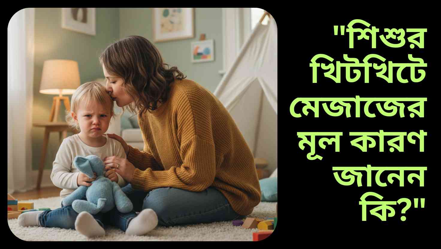 শিশুর খিটখিটে মেজাজ বোঝা এবং তাদের শান্ত করার জন্য অভিভাবকদের যত্নপূর্ণ প্রচেষ্টা।