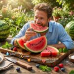 তাজা শাশবেরি ফলের ছবি, যা পুষ্টিগুণে ভরপুর একটি ছোট লাল রঙের ফল