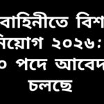 বাংলাদেশ নৌবাহিনীর নিয়োগ বিজ্ঞপ্তি ২০২৬, ৪৫০ পদে আবেদন চলছে