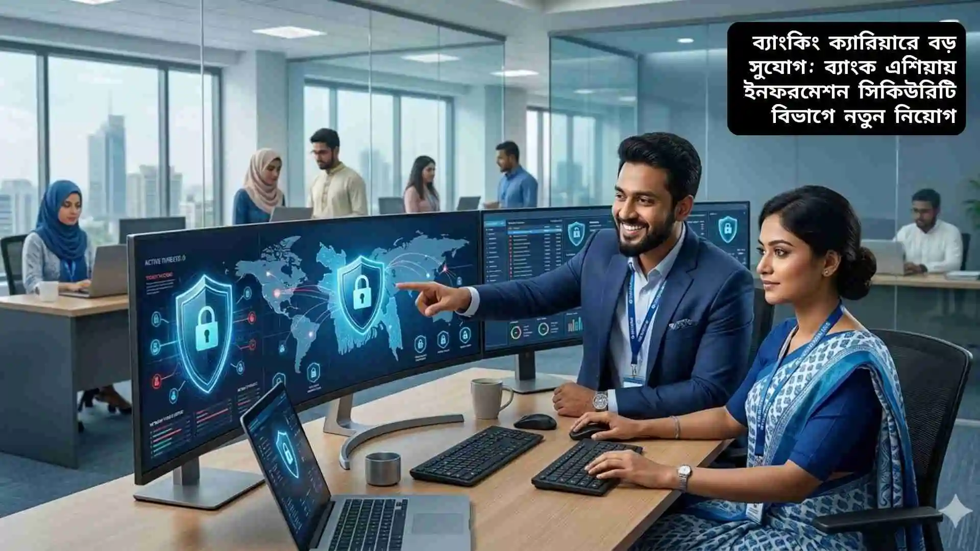 ব্যাংক এশিয়ায় ইনফরমেশন সিকিউরিটি বিভাগে নতুন নিয়োগের সুযোগ সংক্রান্ত তথ্য