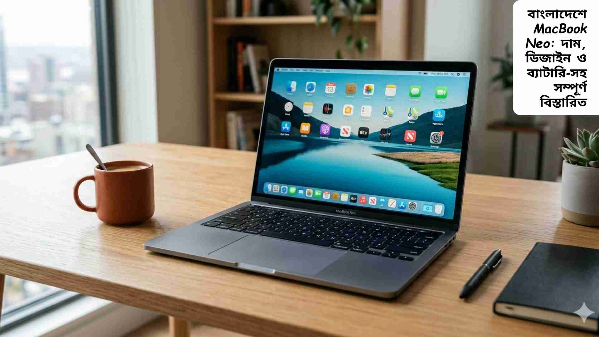 বাংলাদেশে MacBook Neo এর ডিজাইন, দাম ও ব্যাটারি‑সহ বিস্তারিত ছবি
