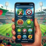 বাংলাদেশে খেলাধুলার জন্য সবচেয়ে জনপ্রিয় স্পোর্টস অ্যাপসের লোগো ও স্ক্রিনশট দেখানো হচ্ছে।