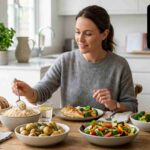 কার্বোহাইড্রেটযুক্ত খাবার যেমন ভাত, রুটি ও পাস্তা খাওয়ার ফলে ওজন বাড়ার ধারণা নিয়ে চিত্র