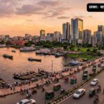 বাংলাদেশের রাজধানী ঢাকার দৃশ্যমান ছবি