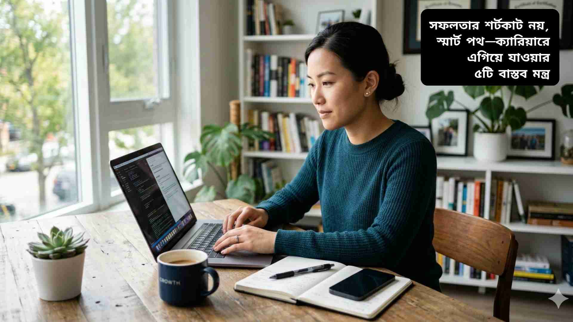 ক্যারিয়ারে সফল হওয়ার জন্য স্মার্ট পথ ও বাস্তব ৫টি মন্ত্র নিয়ে অনুপ্রেরণামূলক ধারণা